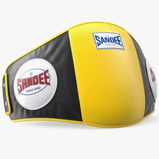 3D Sandee Velcro Belly Pad Black Yellow