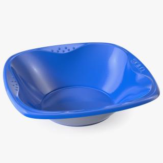 3D model Solo Squared Plastic Bowl Blue