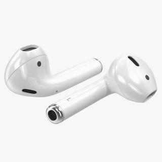 AirPods Wireless Earbuds 3D model
