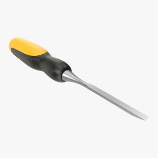 3D Wood Chisel with Plastic Handle