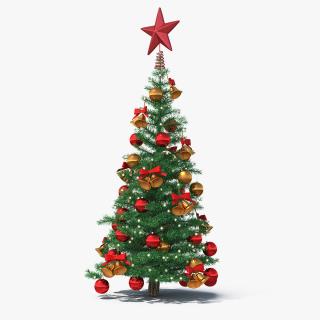 3D Small Holiday Christmas Tree model