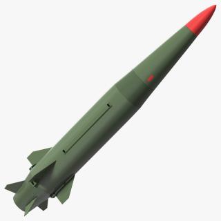 3D Hypersonic Ballistic Missile model