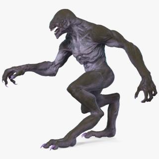 3D Monster Beast Walking Pose