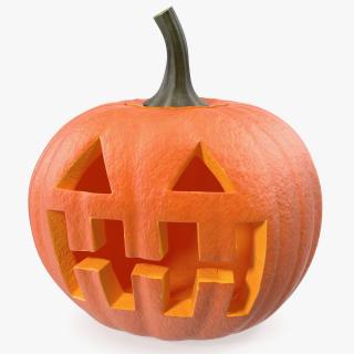 3D Halloween Pumpkinhead