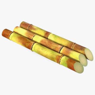 3D Sugarcane Sticks