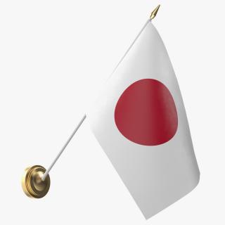 3D model Wall Flag Japan