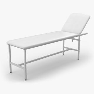 First Aid Examination Couch 3D