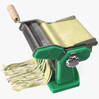 3D model Pasta Maker Machine with Roll Dough