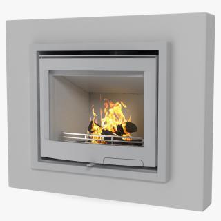 Fireplace Insert Generic 3D model