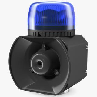3D Britax Magnetic Emergency Siren Beacon model