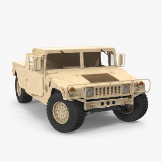 HMMWV M998 Desert Rigged 3D model