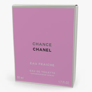 3D Parfum Box Chanel Chance Eau Fraiche