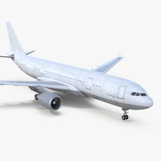 3D Airbus A330 P2F Generic model