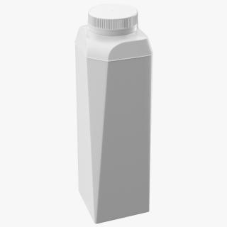 3D model Multilayered Carton Beverage Bottle