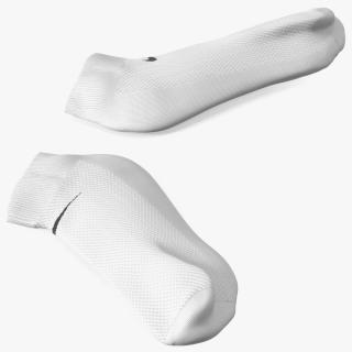 3D model Socks Nike Grey Idle