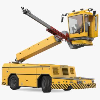3D Deicing Vehicle  Rigged model
