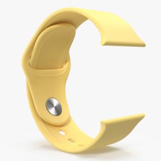 Sport Yellow Band 3D