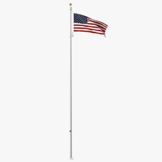 Flag USA Animated 3D