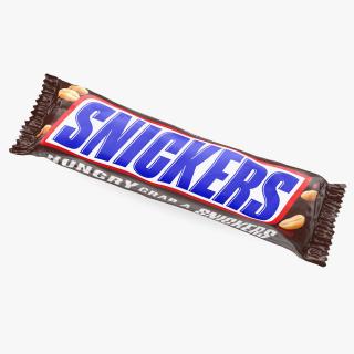 Snickers Chocolate Bar 3D