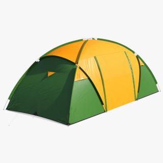 Outdoor Camping Tent Closed 3D
