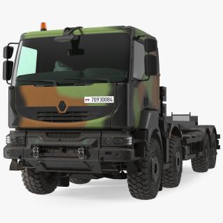 Renault Kerax 8x8 Heavy Utility Truck 3D