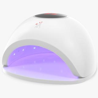 LED Nail Lamp On State 3D