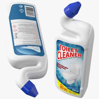 3D Toilet Bowl Cleaner Liquid
