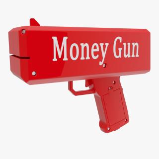 Money Gun 3D model