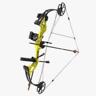 3D Armed Compound Bow Bear Archery Cruzer G2