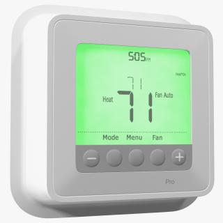 3D Digital Programmable Thermostat