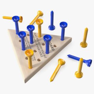 3D model Peg Game Played