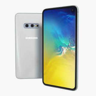 3D model Samsung Galaxy S10E White
