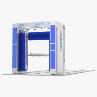TAURUS Automatic Truck Wash Rigged 3D model