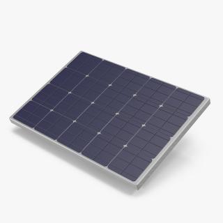 Compact Solar Panel 3D model
