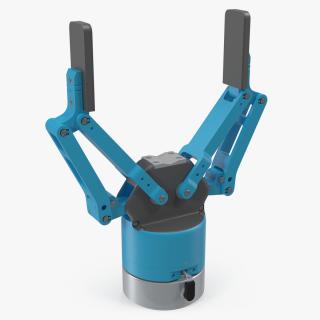 3D Robot Hand Gripper Generic Rigged model