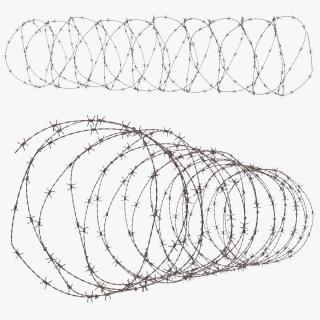 3D Spiral Razor Wire Obstacle