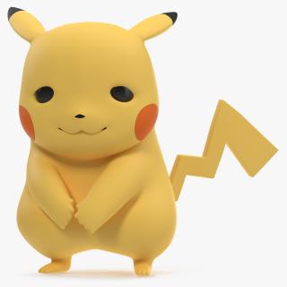 3D Sad Pikachu Character