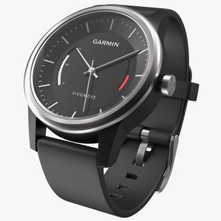 Wrist Watch Garmin Vivomove Sport Fastened 3D