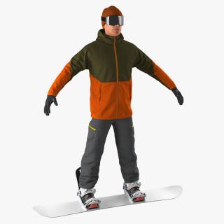 3D Snowboarder