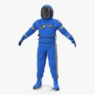Boeing Spacesuit Empty 3D