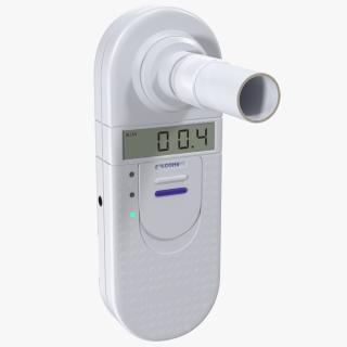 3D Medical Carbon Monoxide Breath Monitor model