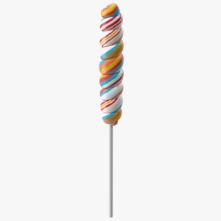 3D model Mini Twist Lollypop Candy