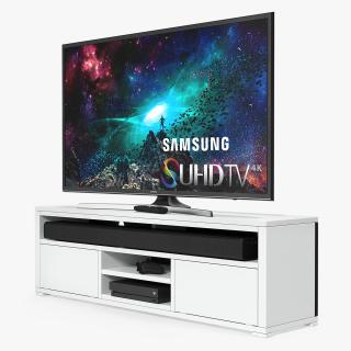 3D model Living Room TV Cabinet with Storage