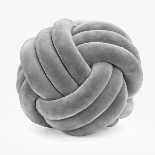 Knot Cushion Velvet 3D model
