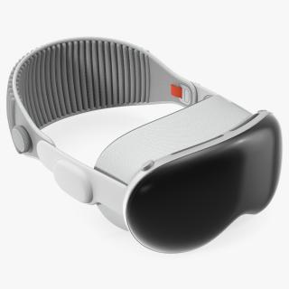 3D Mixed Reality Headset Apple Vision Pro model