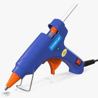 3D model CCbetter Hot Glue Gun with Glue Dripping