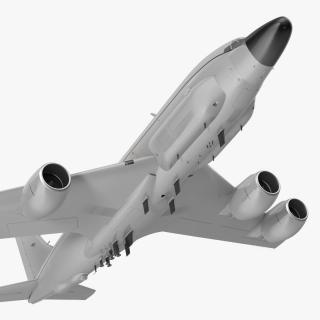 3D model Boeing RC-135 Large Reconnaissance Aircraft Flight