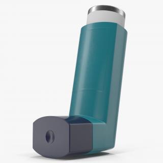 Asthma Inhaler 3D model