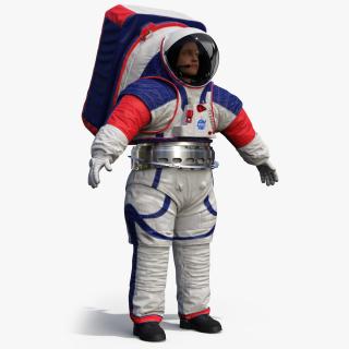 Spacesuit NASA Astronaut Artemis xEMU 3D
