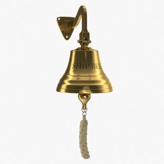 3D Bronze Ship Bell